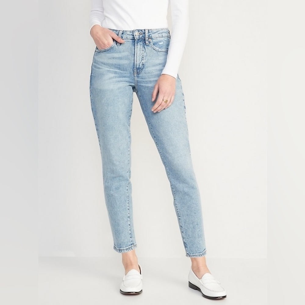 Old Navy High-Waisted O.G. Straight Jeans Size 0P